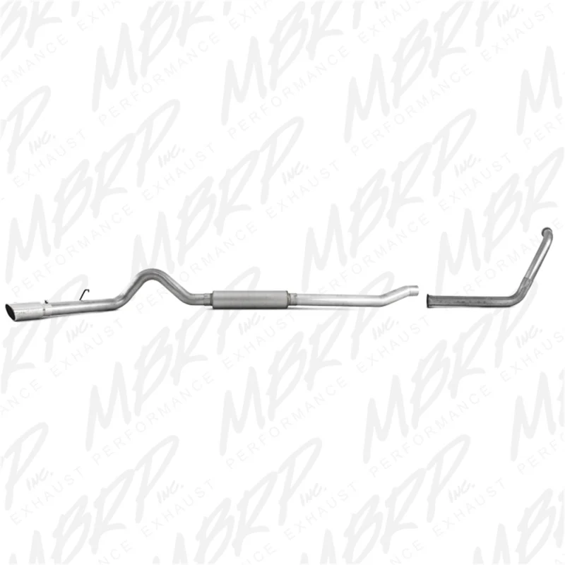 MBRP 2003-2007 Ford F-250/350 6.0L EC/CC Turbo Back Single Side (Stock Cat) - Image 2