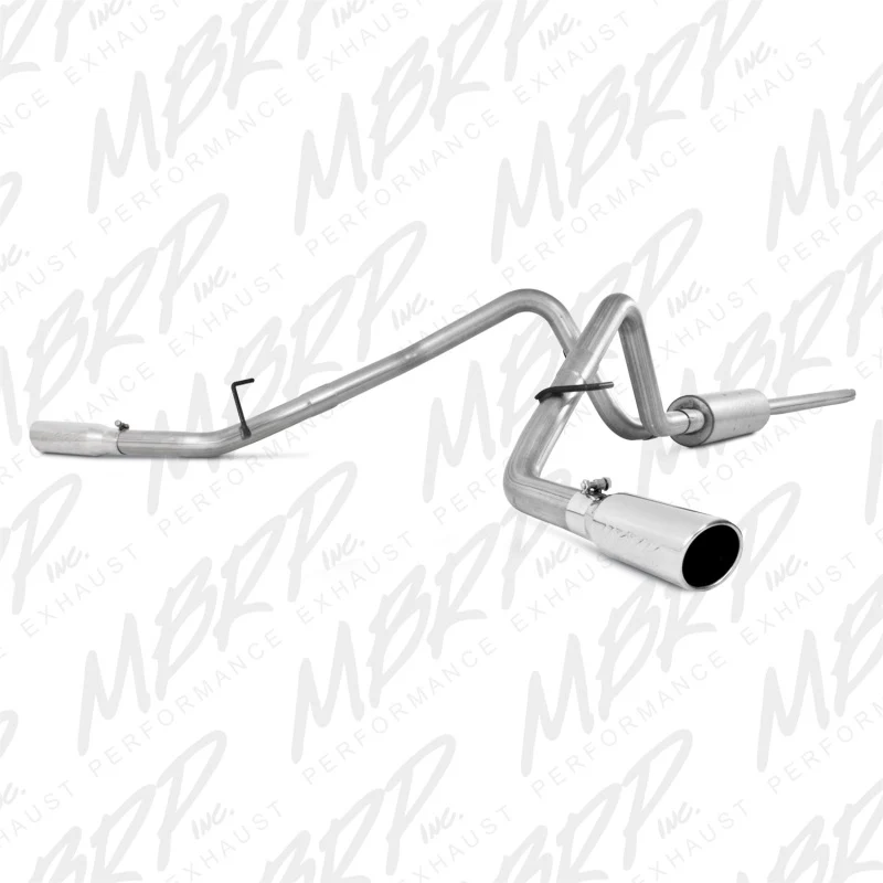 MBRP 2004-2008 Ford F150 4.6/5.4L EC/CC-SB Cat Back Dual Split Side - Image 2