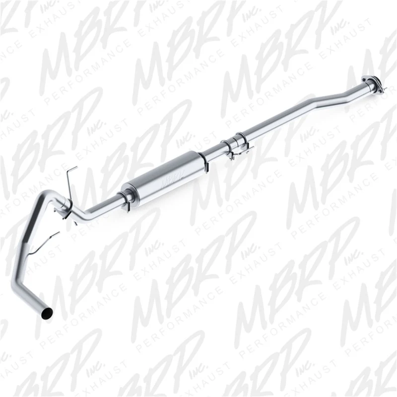 MBRP 2011-2014 Ford F150 V6 EcoBoost 3in Cat Back Single Side AL P Series Exhaust - Image 2