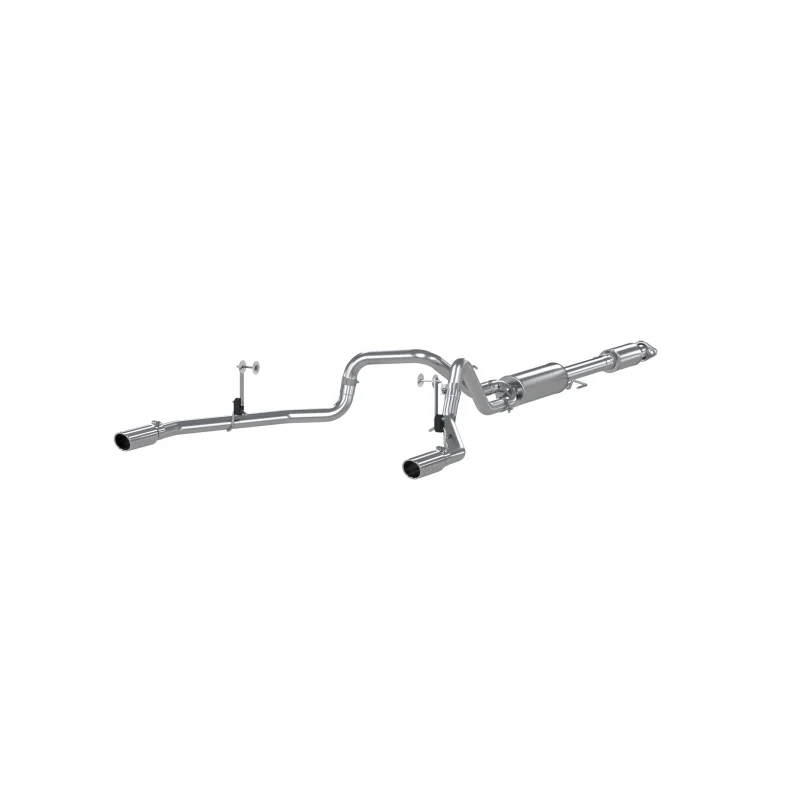 MBRP 2015 Ford F-150 5.0L 3in Cat Back Dual Split Rear Exit AL Exhaust System - Image 2