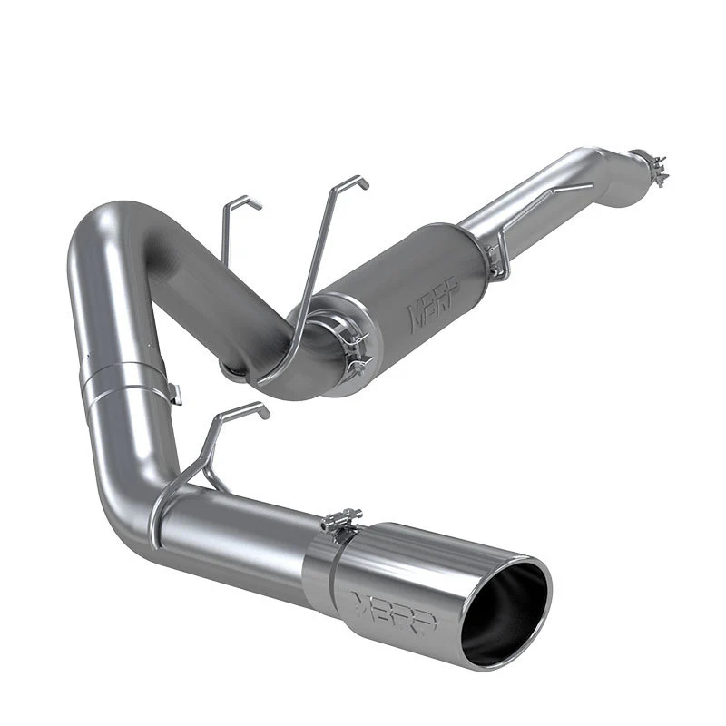 MBRP 2017+ Ford F-250/F-350 6.2L/7.3L Super/Crew Cab Single Side 4in T304 Catback Exhaust - Image 2