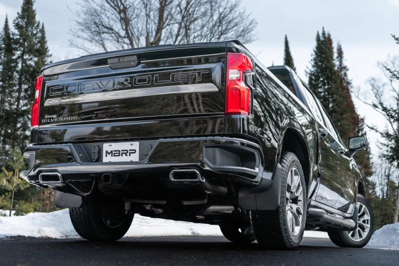 MBRP 2019 Chevrolet Silverado 1500 4.3L/5.3L 2.5in Cat Back Dual Rear Exit - T409 - Image 5