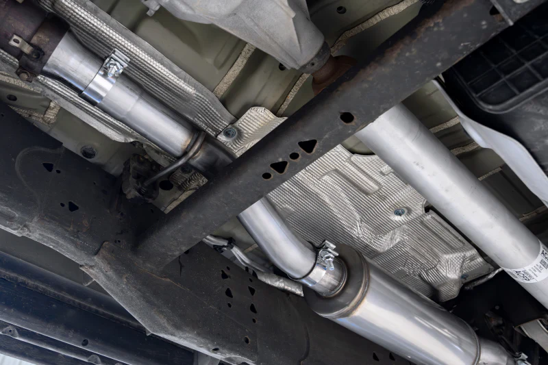 MBRP 2021+ Chevy Tahoe / GMC Yukon Alum. 3in Cat-Back Dual Split Exhaust w/ Quad Tips - Image 2