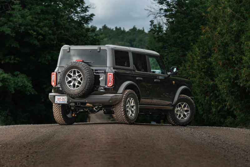 MBRP 2021+ Ford Bronco 2.3L/2.7L EcoBoost 3in Black Aluminized Catback Exhaust - Image 4