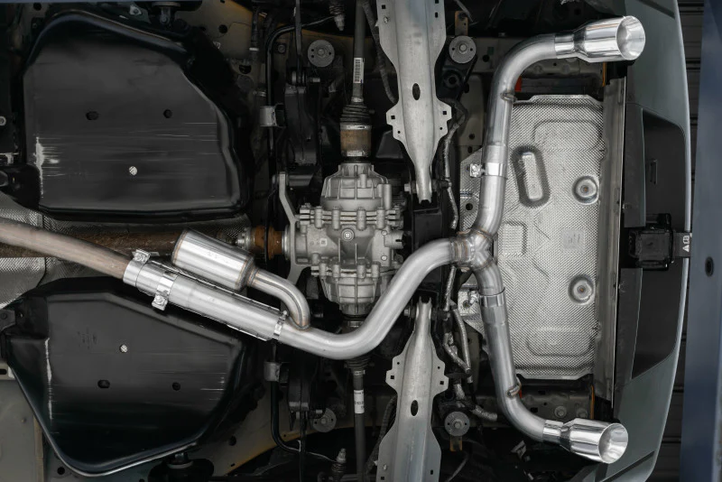 MBRP 2021+ Ford Bronco Sport (1.5L / 2.0L EcoBoost) 2.5in Resonator-Back Exhaust - Dual Rear Exit - Image 3