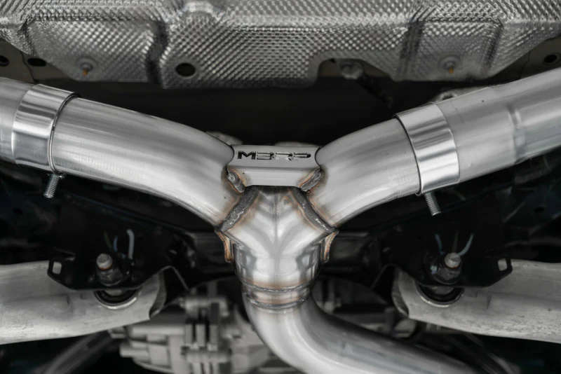 MBRP 2021+ Ford Bronco Sport (1.5L / 2.0L EcoBoost) 2.5in Resonator-Back Exhaust - Dual Rear Exit - Image 4