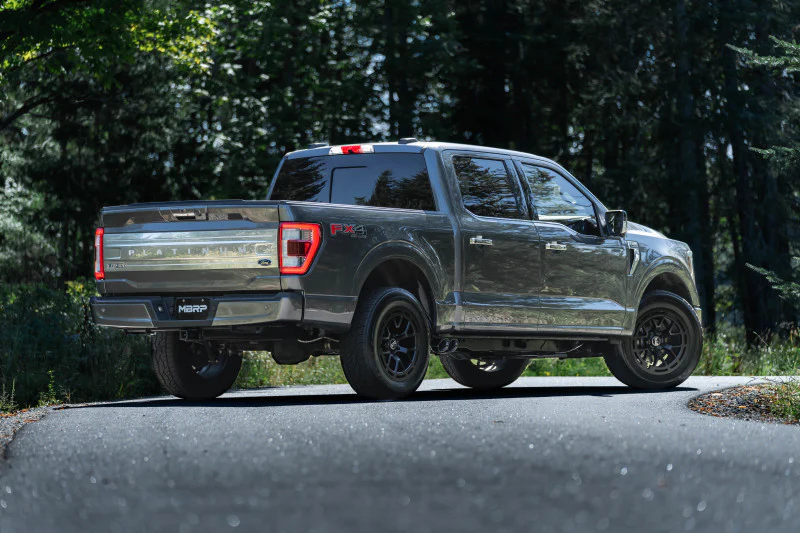 MBRP 2021 Ford F-150 2.7L EcoBoost / 3.5L EcoBoost / 5.0L 3in Cat Back Single Side Exit Black - Image 5