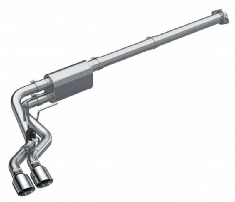 MBRP 2021 Ford F-150 2.7L EcoBoost / 3.5L EcoBoost / 5.0L 3in Cat Back Single Side Exit T304 - Image 6