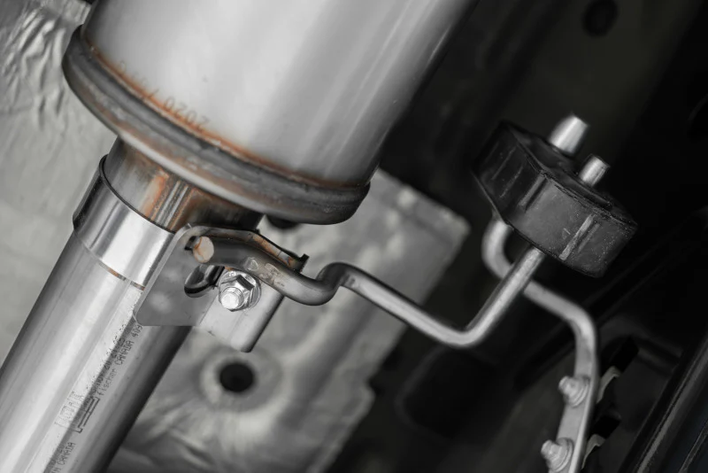 MBRP 2021+ Ford F-150 5.0L/3.5L/ 2.7L Ecoboost 3in Cat Back 2.5in Dual Split Exit T409 Exhaust - Image 3