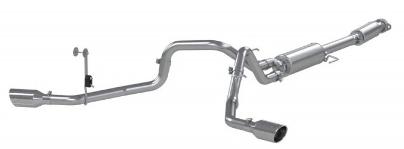 MBRP 2021+ Ford F-150 5.0L/3.5L/ 2.7L Ecoboost 3in Cat Back 2.5in Dual Split Exit T409 Exhaust - Image 5