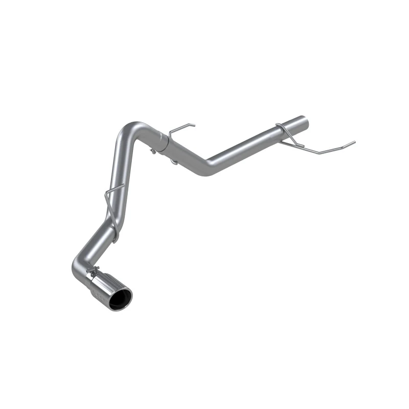 MBRP 2021+ Ford F-150 Powerboost Hybrid 3in Single Side Exit - Aluminized Steel - Image 2