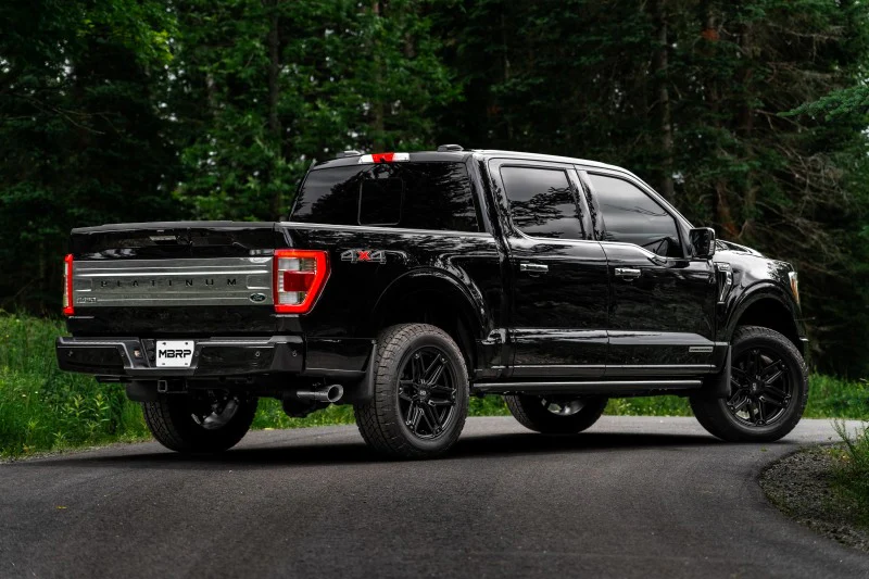 MBRP 2021+ Ford F-150 Powerboost Hybrid 3in Single Side Exit - Aluminized Steel - Image 5