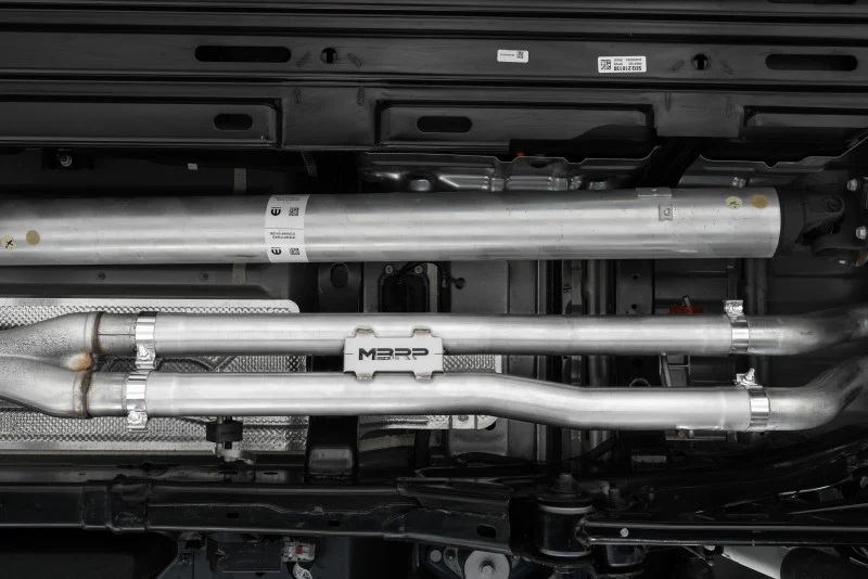 MBRP 2021 Ram TRX 6.2 S/C 3in T304 SS Muffler Delete Pipe - Image 2