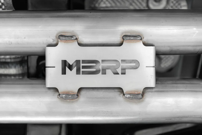 MBRP 2021 Ram TRX 6.2 S/C 3in T304 SS Muffler Delete Pipe - Image 3