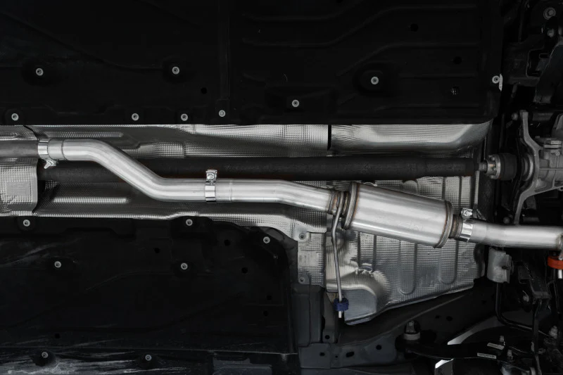 MBRP 2022+ Ford Maverick T304 4in OD Tip Single Side Exit 3in Cat Back Exhaust - Image 2
