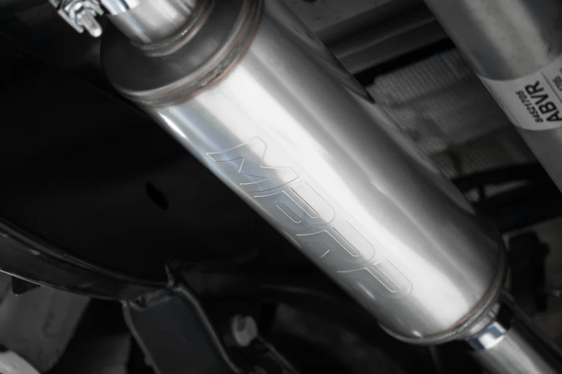 MBRP 2023 Chevy Colorado/GMC Canyon Stainless Steel 3in Cat-Back, Single High Clearance Rear Exit - Image 2