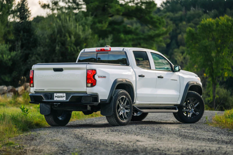 MBRP 2023 Chevy Colorado/GMC Canyon Stainless Steel 3in Cat-Back, Single High Clearance Rear Exit - Image 4