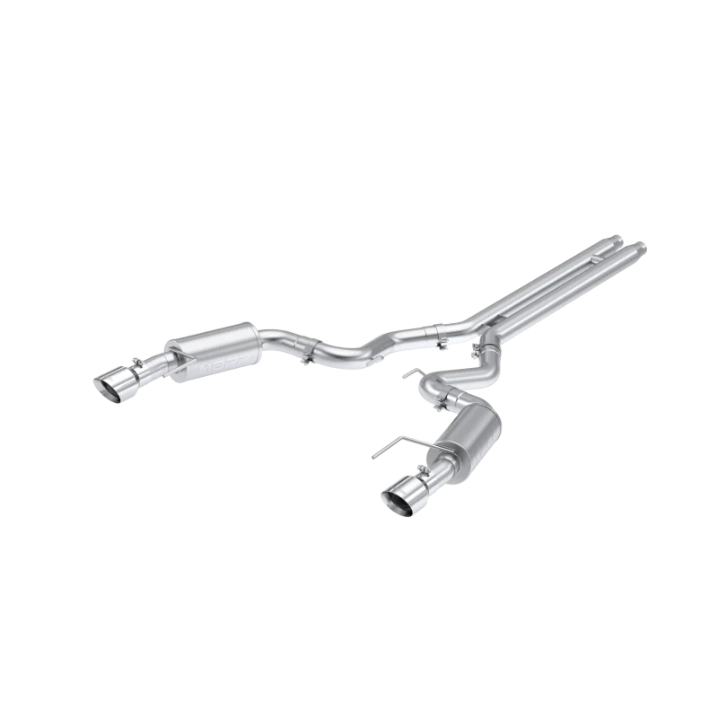 MBRP 2024 Ford Mustang GT S650, 5.0  Aluminized Steel 3in Cat-Back Dual Split Rear (Street) - Image 3