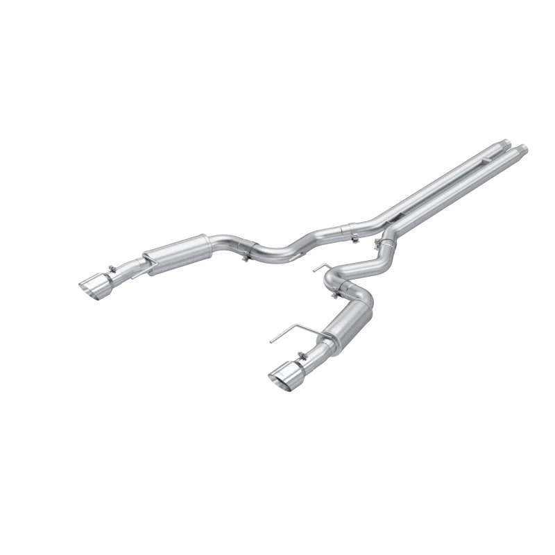 MBRP 2024 Ford Mustang GT S650, 5.0L 3in Dual Split Rear Aluminized Steel - Image 3