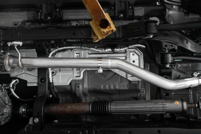 MBRP 21-Up Ford Bronco 2.3L/2.7L EcoBoost 2/4DR T304 Stainless Steel High Clearance Cat-back Exhaust - Image 3