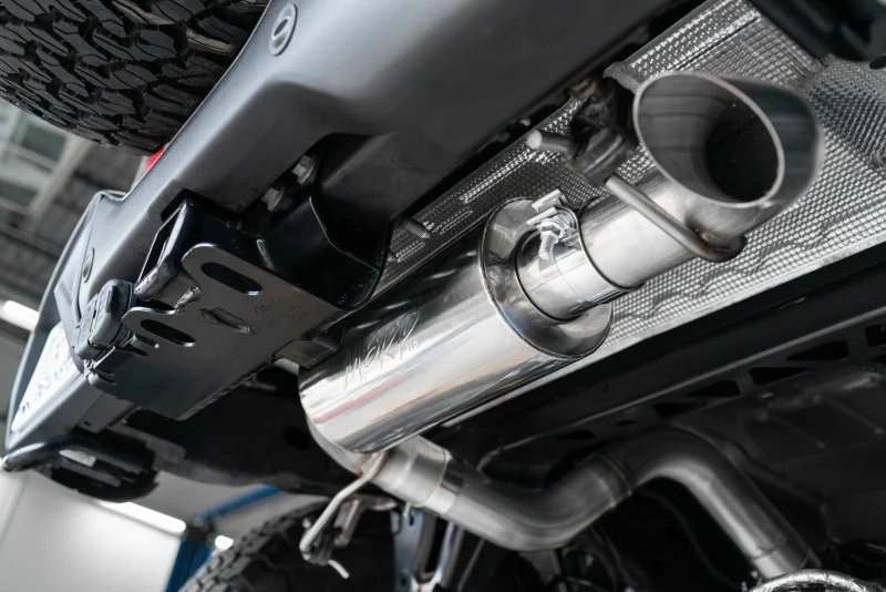 MBRP 21-Up Ford Bronco 2.3L/2.7L EcoBoost 2/4DR T304 Stainless Steel High Clearance Cat-back Exhaust - Image 5