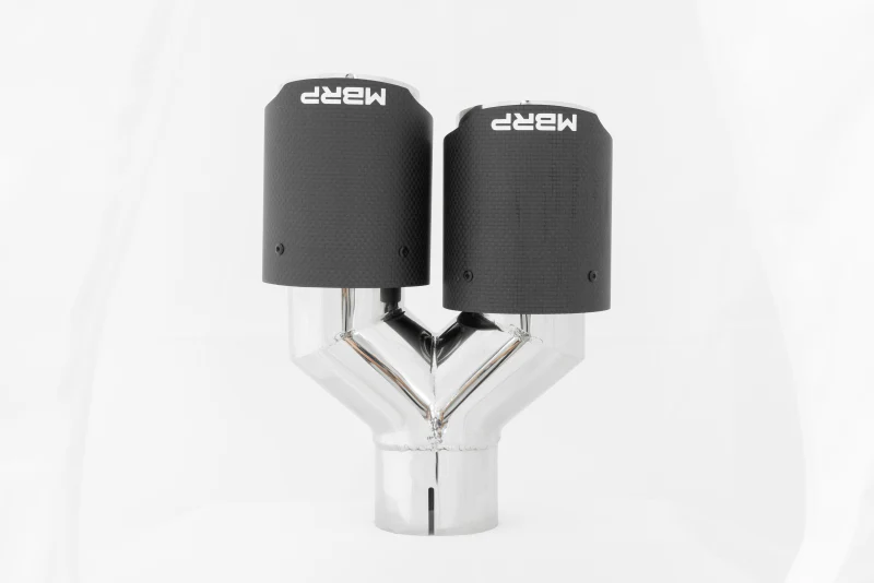 MBRP Universal Carbon Fiber Dual Tip 3.5in OD/2.5in Inlet - Image 4