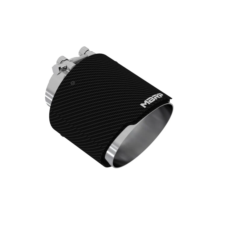 MBRP Universal Carbon Fiber Tip, 3in. ID./5in. OD./ 6.13in L. Angle Cut Dual Wall - Image 2