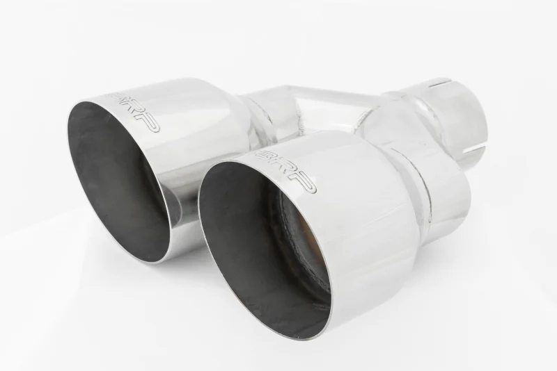 MBRP Universal T304 SS Dual Tip 4in OD/2.5in Inlet - Image 4