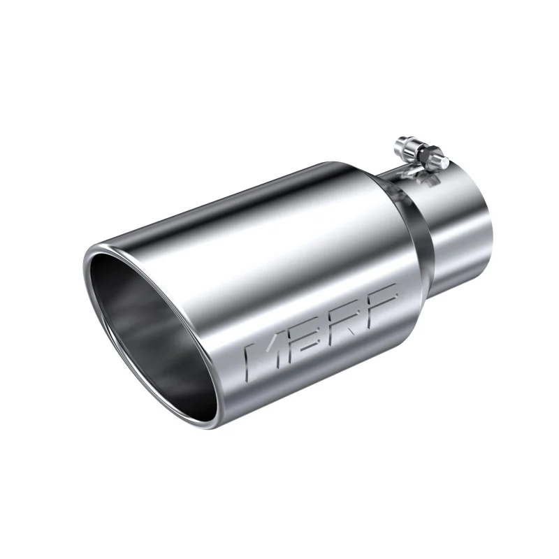 MBRP Universal Tip 6 O.D. Angled Rolled End 4 inlet 12 length - Image 2