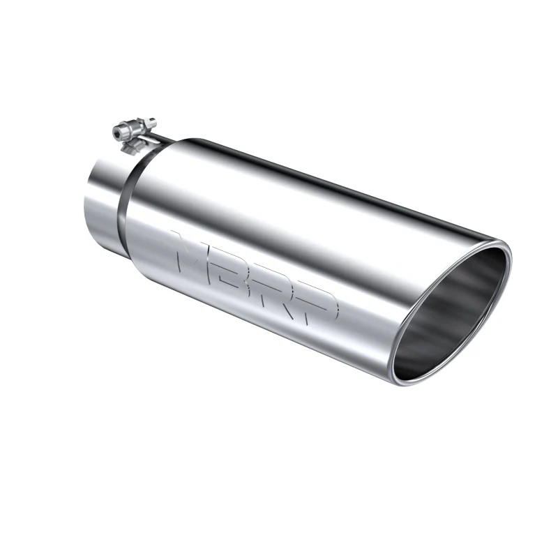 MBRP Universal Tip 6in OD Angled Rolled End 5in Inlet 18in Length T304 Exhaust