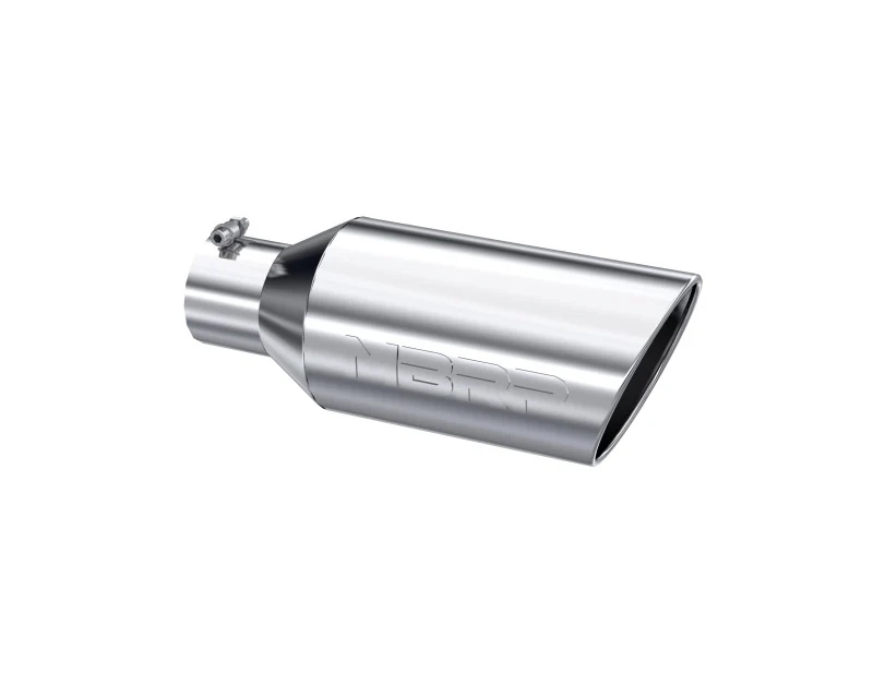 MBRP Universal Tip 7inch O.D. Rolled End 4inch inlet 18inch length - T304 (SINGLE TIP) - Image 2