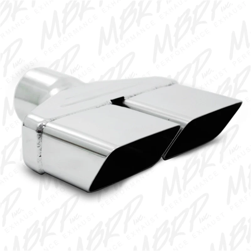 MBRP Universal Tip 8inx 2.375in ID Rectangle 2.5in O.D. inlet 8.25in length T304 - Image 2