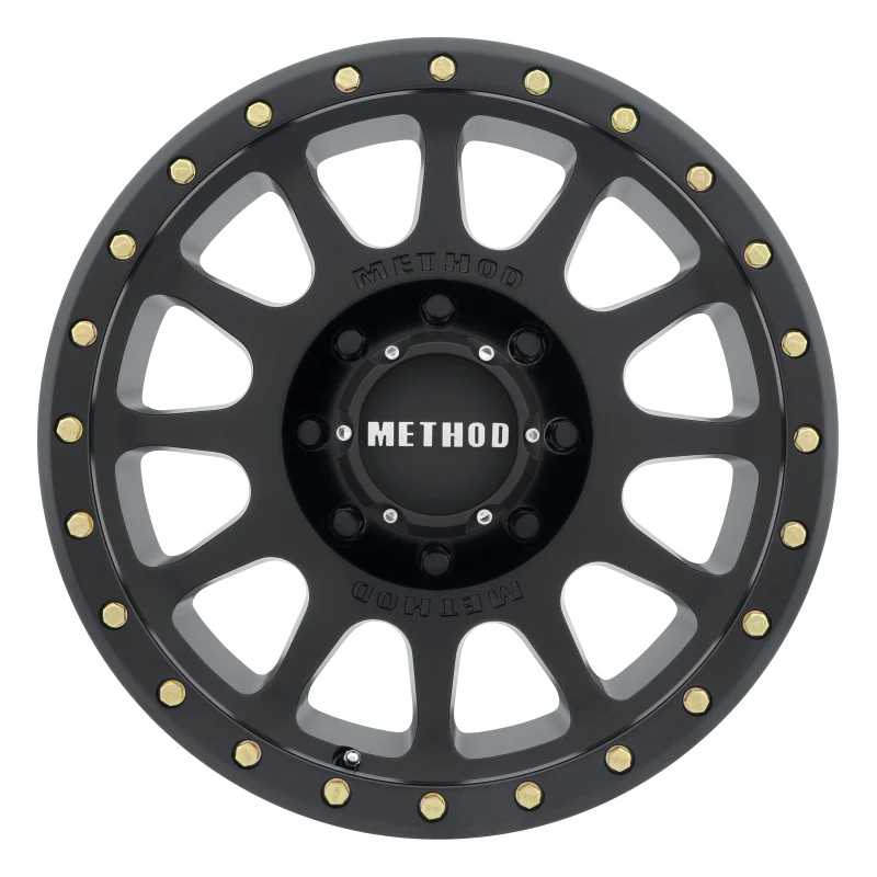 Method MR305 NV 16x8 0mm Offset 8x6.5 130.81mm CB Matte Black Wheel - Image 2