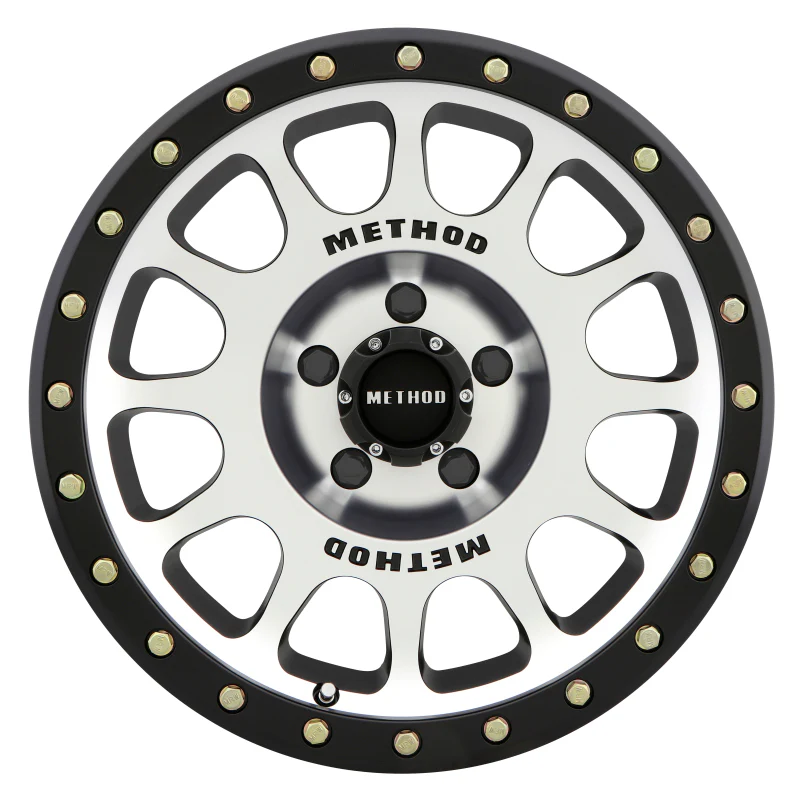 Method MR305 NV 17x8.5 0mm Offset 5x5.5 108mm CB Machined/Black Street Loc Wheel - Image 2