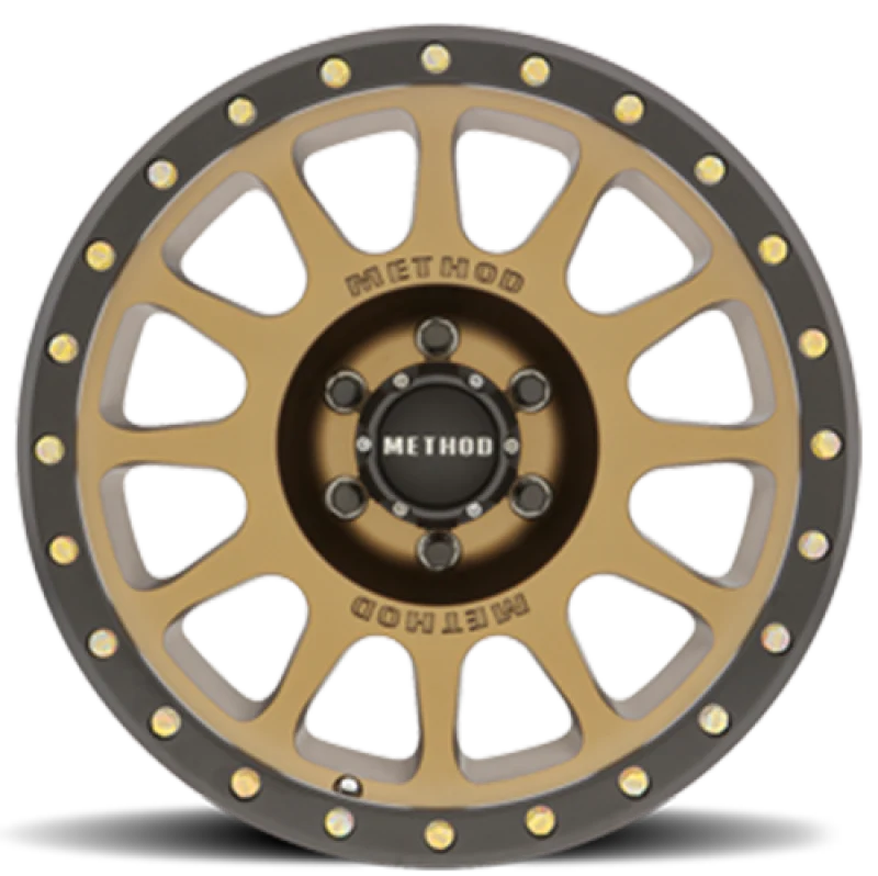Method MR305 NV 17x8.5 25mm Offset 6x135 94mm CB Method Bronze - Matte Black