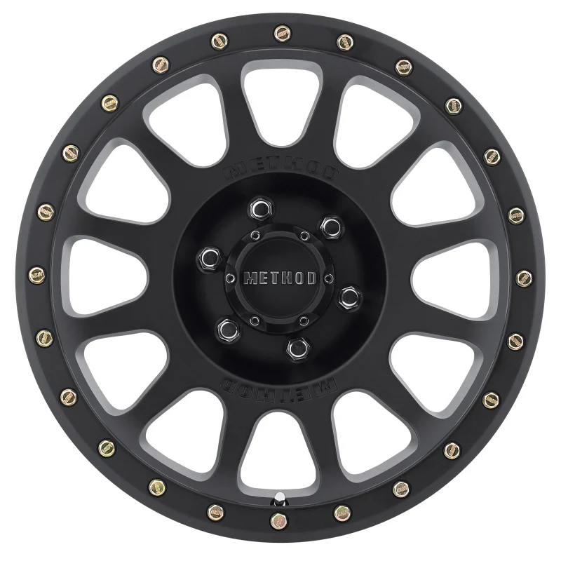 Method MR305 NV 18x9 +18mm Offset 6x5.5 108mm CB Matte Black Wheel - Image 2