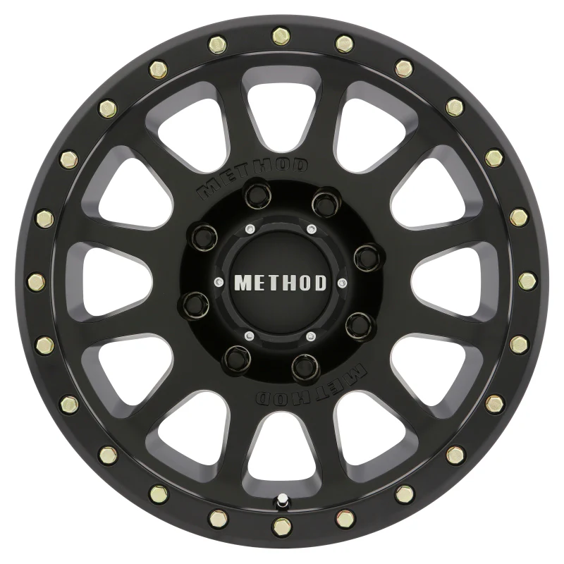 Method MR305 NV HD 17x8.5 0mm Offset 8x6.5 130.81mm CB Matte Black Wheel - Image 2