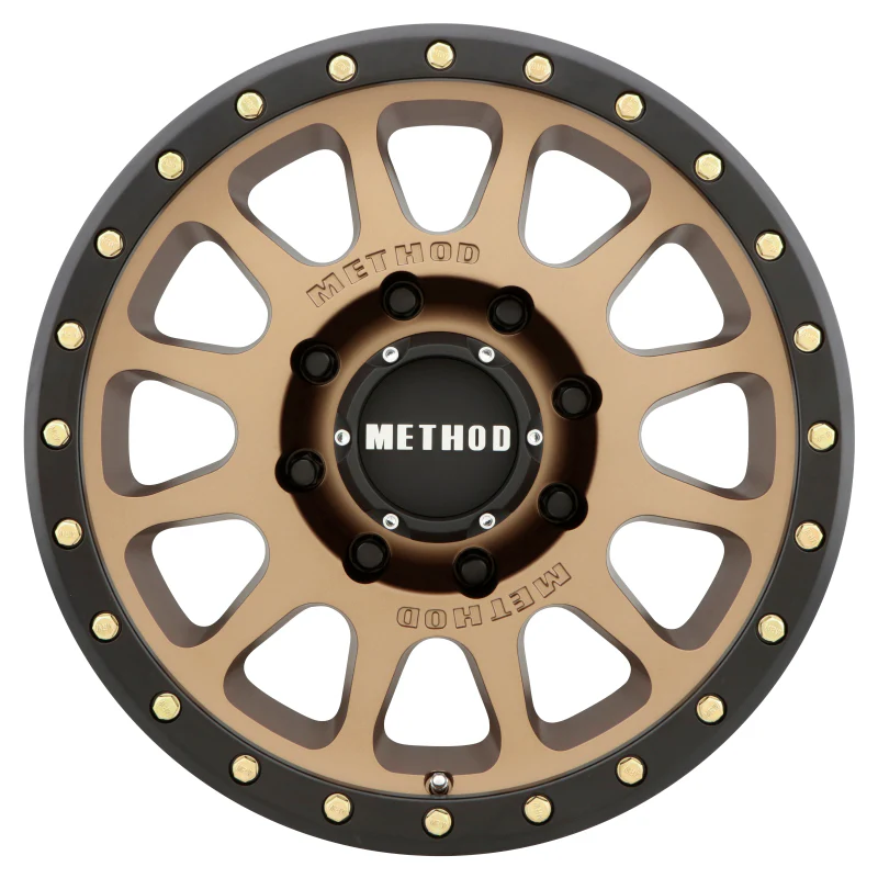 Method MR305 NV HD 18x9 +18mm Offset 8x180 130.81mm CB Method Bronze/Black Street Loc Wheel - Image 2