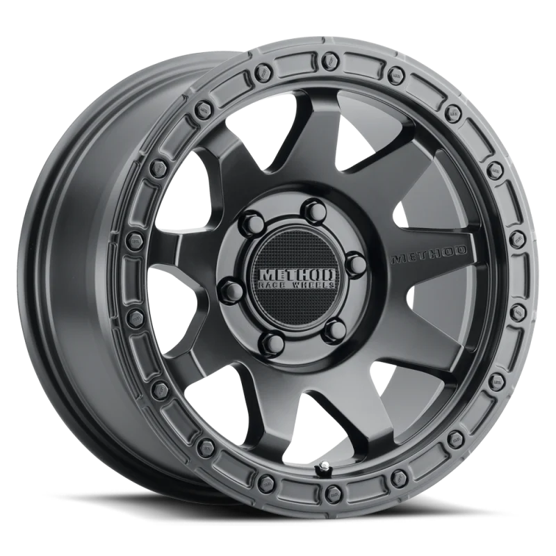 Method MR317 17x9 -12mm Offset 5x5 71.50mm CB Matte Black Wheel - Image 2