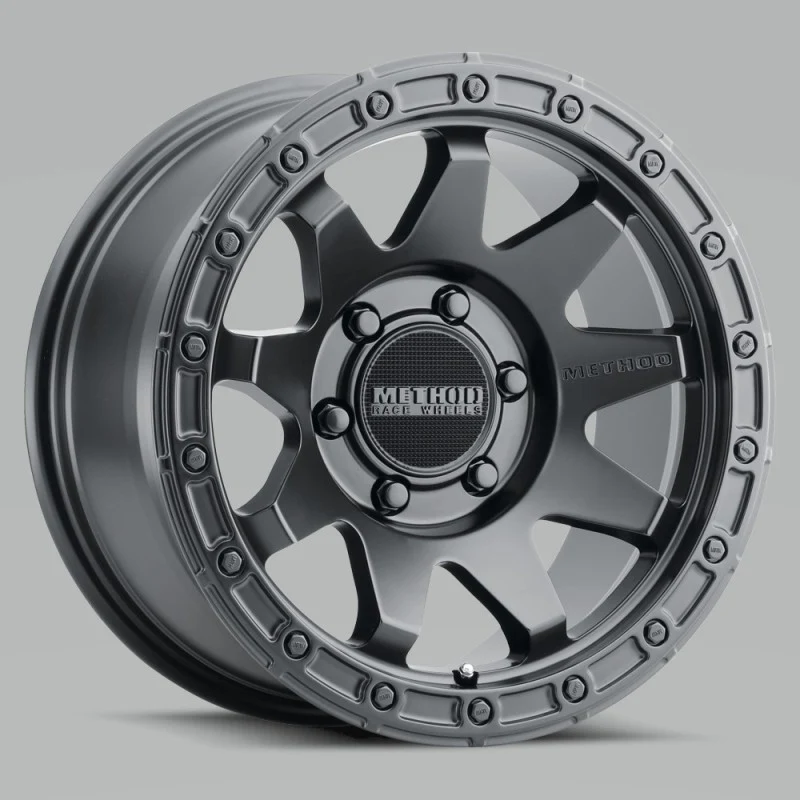 Method MR317 18x9 +18mm Offset 6x5.5 106.25mm CB Matte Black Wheel - Image 2