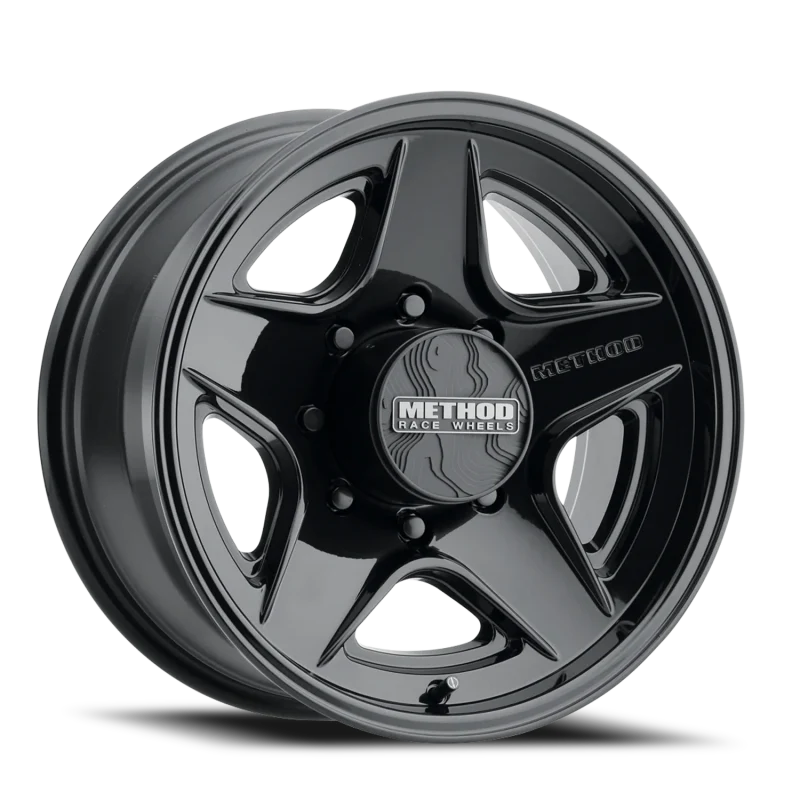 Method MR319 20x9 8x6.5 BP 18mm Offset 130.81mm Bore - Gloss Black Wheel