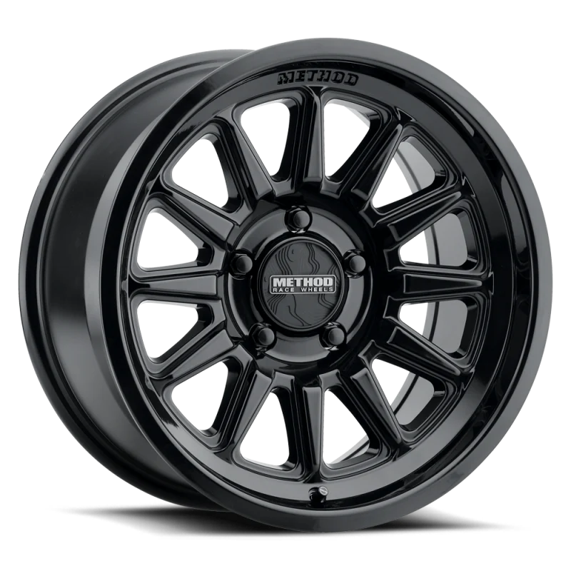 Method MR323 20x10 / 8x6.5 BP / -18ET / 4.76in BS / 130.81mm CB - Gloss Black Wheel