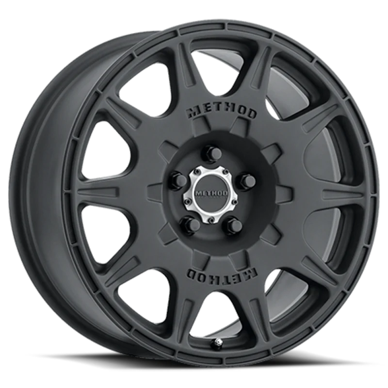 Method MR502 RALLY 17x8 +38mm Offset 5x100 67.1mm CB Matte Black Wheel - Image 2