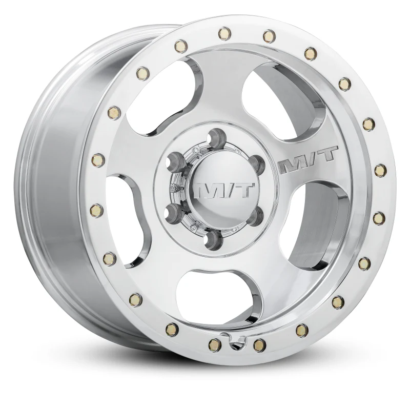 Mickey Thompson Canyon Pro Polished Wheel - 17X9 8X6.5 BP 5in BS 0 Offset 125.2mm Bore - 274649