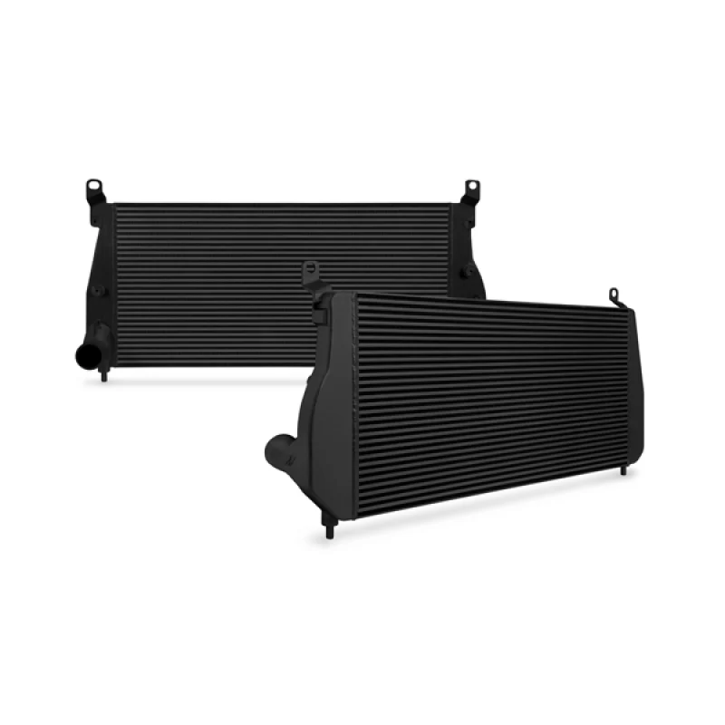 Mishimoto 02-04.5 Chevrolet 6.6L Duramax Intercooler Kit w/ Pipes (Black) - Image 4