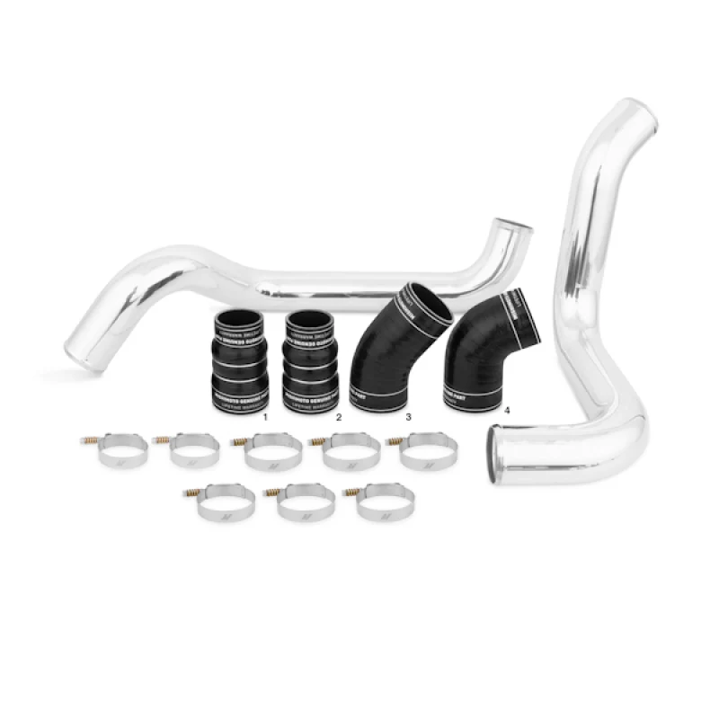 Mishimoto 02-04.5 Chevrolet 6.6L Duramax Intercooler Kit w/ Pipes (Black) - Image 8