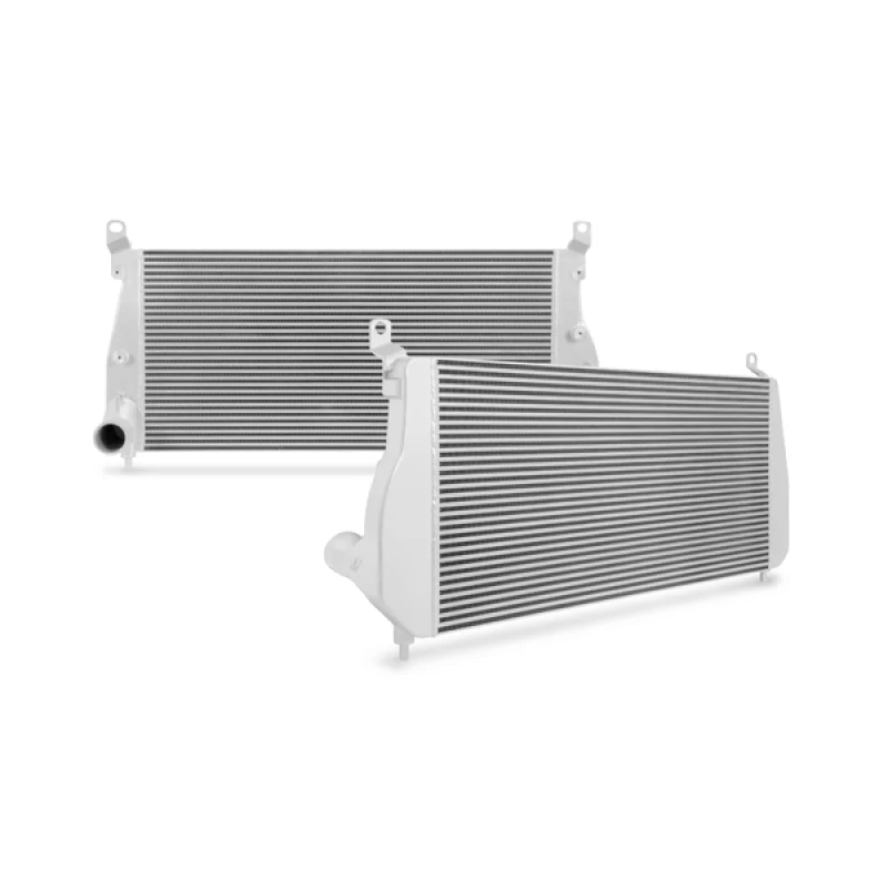 Mishimoto 02-04.5 Chevrolet 6.6L Duramax Intercooler Kit w/ Pipes (Silver) - Image 4