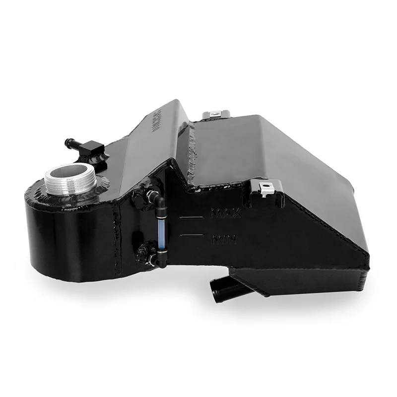 Mishimoto 03-07 Ford 6.0L Powerstroke Aluminum Degas Bottle - Black - Image 4