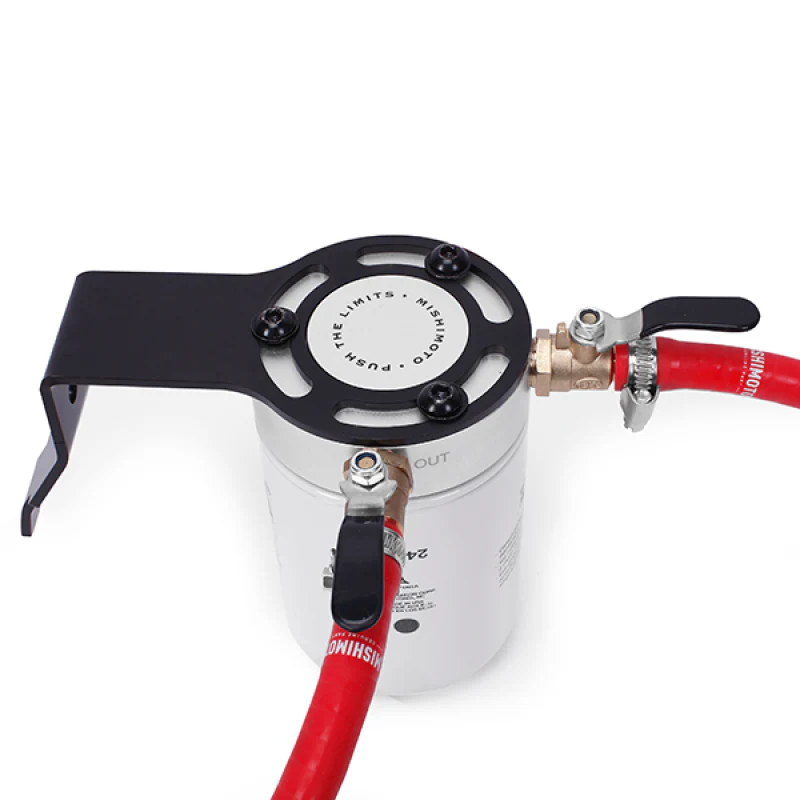 Mishimoto 03-07 Ford 6.0L Powerstroke Coolant Filtration Kit - Red - Image 5