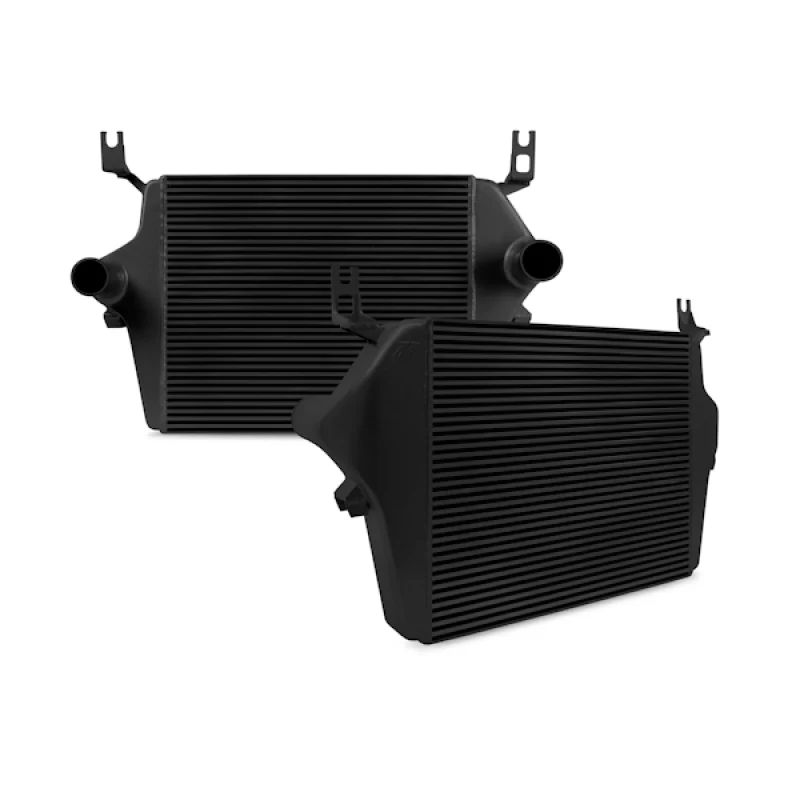 Mishimoto 03-07 Ford 6.0L Powerstroke Intercooler Kit w/ Pipes (Black) - Image 6